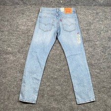 Levis 502 Regular Taper Mens Light Wash Flex Stretch Jeans 30x30 29507-1479
