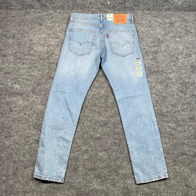 Levis 502 Regular Taper Mens Light Wash Flex Stretch Jeans 30x30 29507-1479