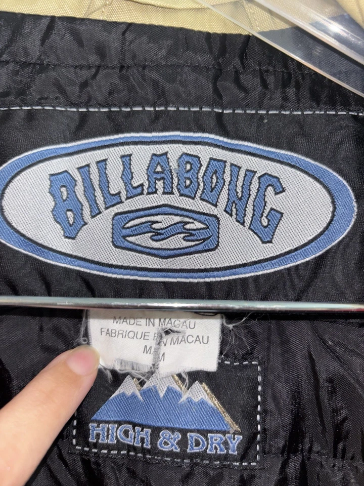 Chaqueta Billabong De Colección Alta Y Seca Rara Talla M Esquí Snowboard Abrigo Rojo Y2K Foto 4 de 4
