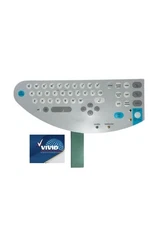 Replacement Keypad Overlay For GE Mac 1200 EKG Certified 1 Year Warranty