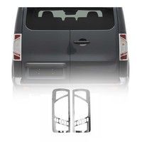RüCklicht Leisten Heckleuchte FüR Ford Connect 2009-2014 Chrom Abs Silber 2Tlg