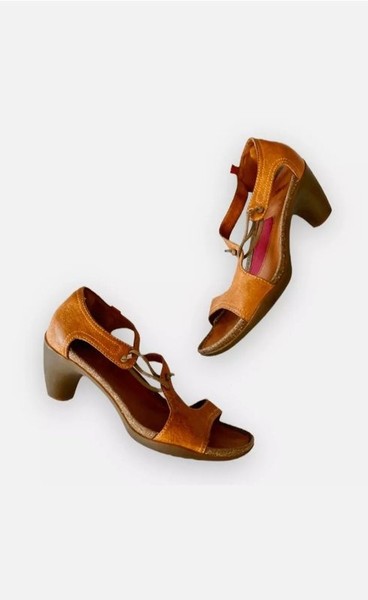Women Camper Heels Leather 38