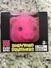 Authentic Schylling Nee Doh Fuzz Ball Barnyard Squishers Pink Pig Squeeze Toy — photo 2