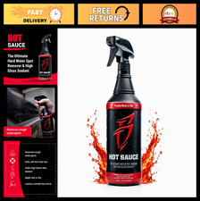 Hot Sauce Hard Water Spot Remover with Wax Sealants - 32 oz Bling Sauce