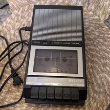 Vintage Sony Cassette Corder Recorder TCM-848 Tested Works