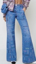 Chanel Denim Pre spring Summer 2022 Logo Jeans