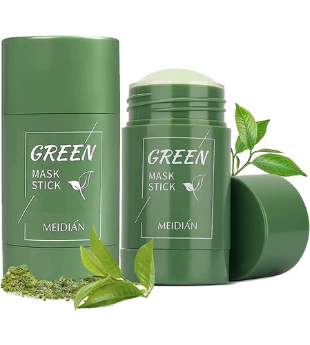 Green Mask Stick, Grüntee Purifying Clay Mask, Green Tea Mask Tiefenr... - Bild 1 von 1