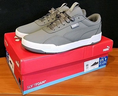PUMA Men's Skate Sneaker SoftFoam Lace Up Shoes Gray Size 9 New!!!