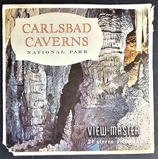 Carlsbad Caverns National Park New Mexico View Master Packet A376 3 Reel Set