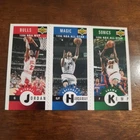 1996-97 Upper Deck Collector's Choice Michael Jordan Hardaway Kemp Mini Cards