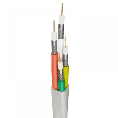 Premium Quattro Sat-Kabel ITC 100m 90dB 5mm Verlegekabel Installateur Kupfer