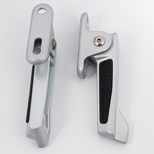 2 Pezzi Elettrico Bicicletta Pieghevole Poggiapiedi per Professionale Pedane