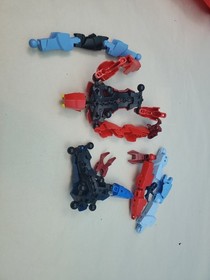 LEGO Ben 10 Alien Force Parts Lot - 8410 Swampfire & 8518 Jet Ray Figures