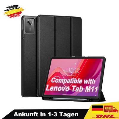 For Lenovo Tab M11 TB330 11'' Tablet Protective Smart Cover Case with Pen Holder