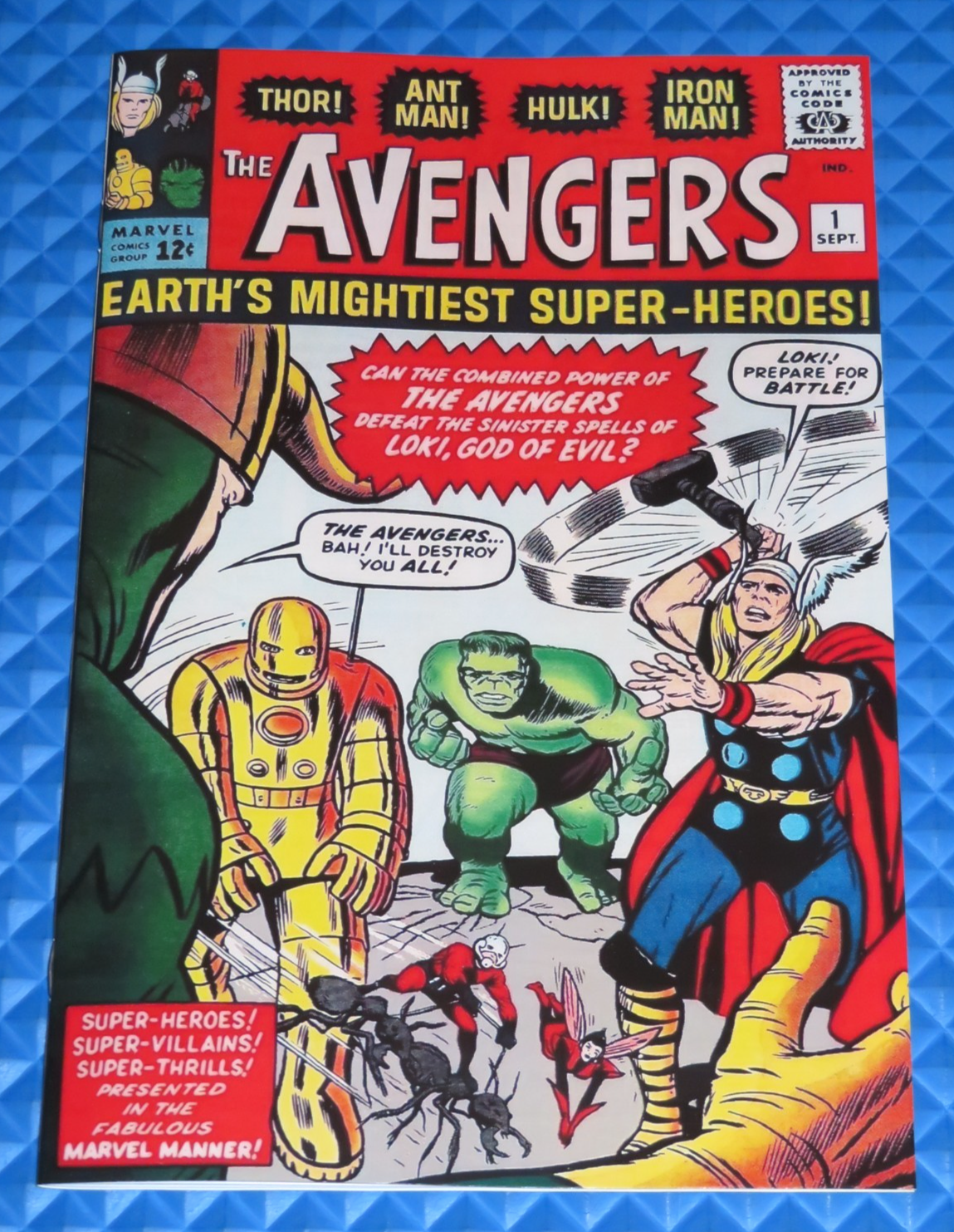 The Avengers #1 Facsimile Cover Marvel Reprint Interior 1st Avengers | eBay