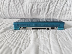 Nintendo 3DS Handheld System - Aqua Blue Tested Working With Charger No Stylist 