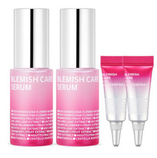 ISOI Blemish Care Rose Serum 15ml x 2p  Eye Concentrate 3ml x 2p Set Whitening