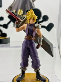 Nintendo Amiibo Lot 4 Smash Bros Cloud Ryu Ganondorf Mr Game & Watch Complete