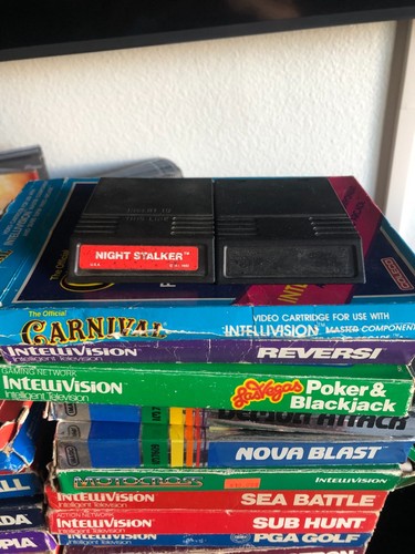 Lote de 29 juegos Intellivision vintage en total con cajas y manuales - Imagen 4 de 7