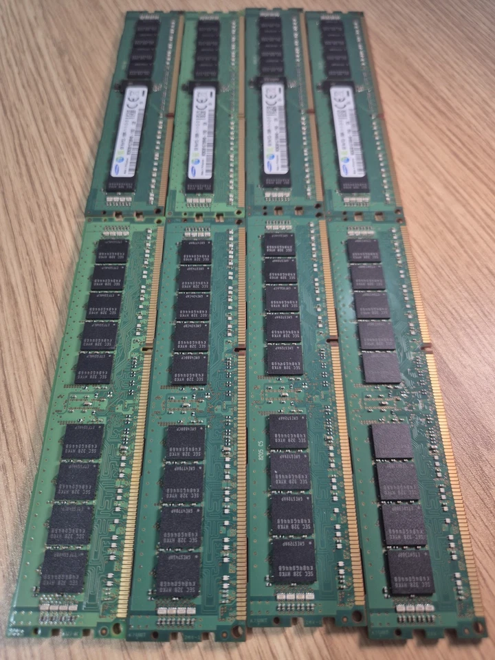 8 x Server RAM Samsung 8GB 1Rx4 PC3L-12800R -11-11 C2-D3 (DDR3 ECC) - Image 3 of 4