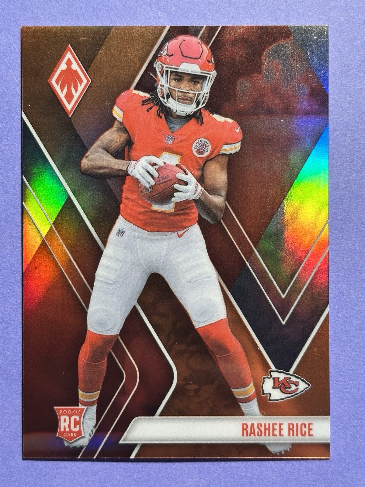 2023 Panini Phoenix Rookies Orange /99 Rashee Rice #112 Rookie RC