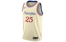 Nike NBA City Edition Fan Version 2019-2020 Season 76ers 25 Ben Simmons