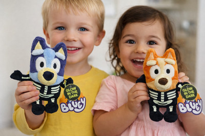 Bluey and Bingo Glow in the dark set of two