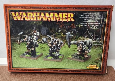 GW/Citadel/Warhammer Fantasy Battles - Chaos Ogre Command - Metal OOP Boxed