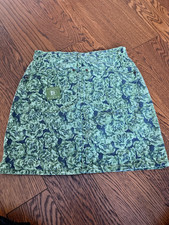 VINTAGE 90s ESPIRIT Floral Succulant Jean Skirt 9/10