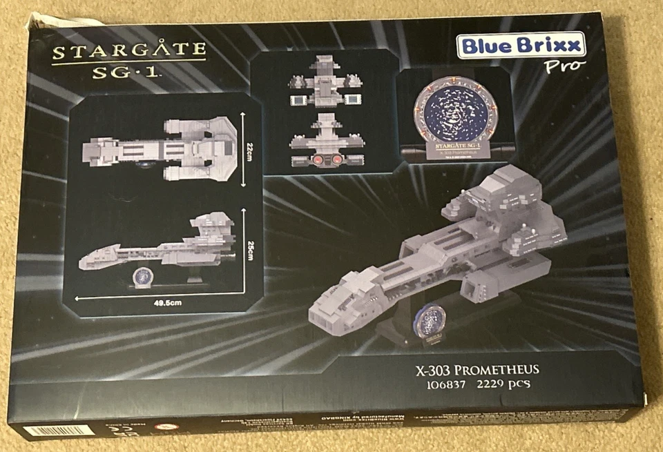 BlueBrixx 106837 Stargate X-303 Prometheus - NUEVO EN CAJA Foto 2 de 4