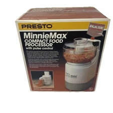 Presto Minnie Max Electric Compact Food Processor 02900 Pulse Control NOS