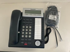 Panasonic KX-DT333 B Digital Display Phone Black 24 Programmable Buttons