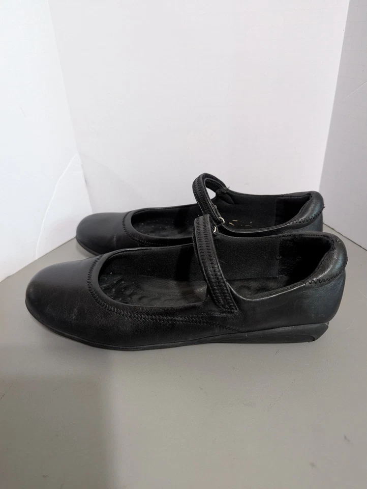 Walking Craddles Women's Size 9B Mary Jane Black Shoes - Image 3 of 4