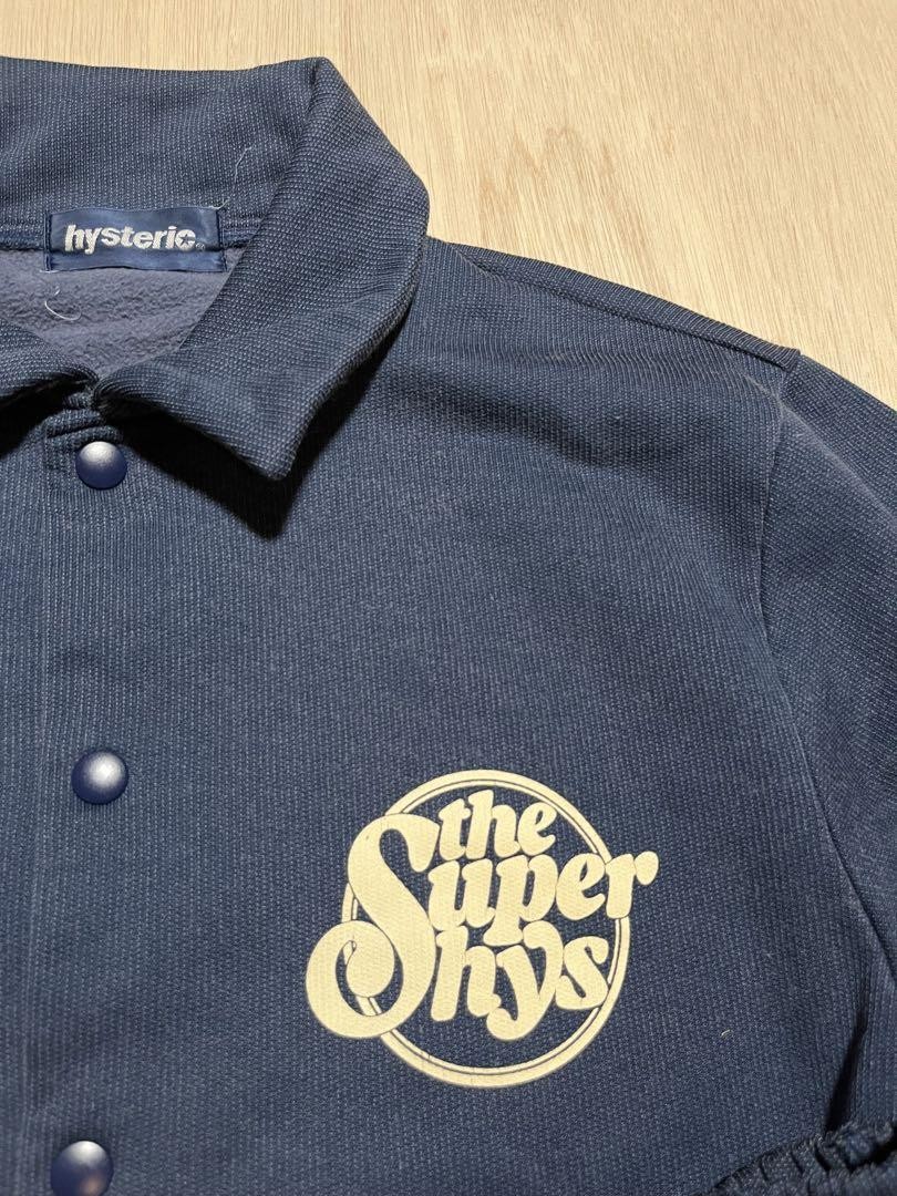 00s HYSTERIC GLAMOUR y2k コーチジャケット　インディゴ HYSTERIC GLAMOUR Indigo Blue Vintage 00s Y2K Coach Jacket
