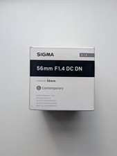 Sigma 56mm f1.4 DC DN Contemporary Lens for Canon EF-M - Very Good Condition