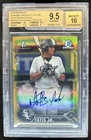 2016 Bowman Chrome Fernando Tatis Jr. Prospects Auto Gold Refractor #/50 BGS 9.5