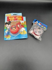 2 Mickey Mouse Donald Duck Disney Yo-Yo s. 1 Light Up. T16