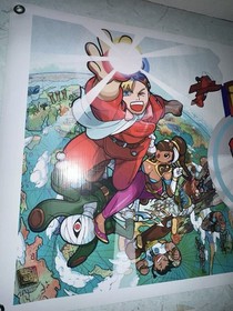 Power Stone Dreamcast Banner 20&rdquo;x45&rdquo; capcom arcade poster Sega