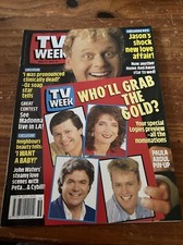 TV Week Magazine March 10th 1990 - Paula Abdul Poster / Jason Donovan