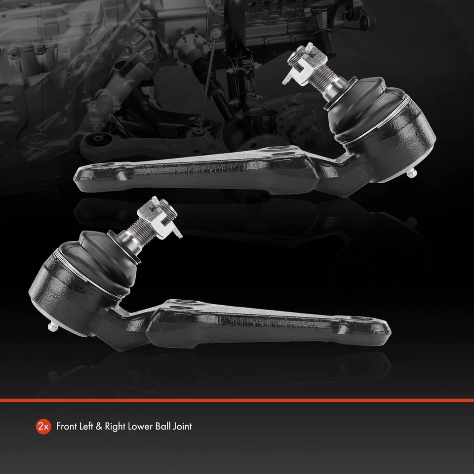 Комплект из 2 передних шаровых шарниров нижней подвески для Toyota Supra 1986 1987-1992 годов выпуска - Изображение 2 из 4