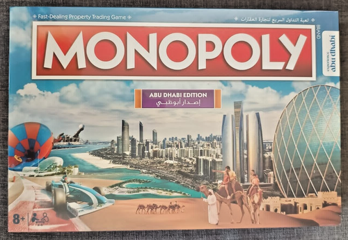 Monopoly Abu Dhabi Official Edition Family Board Game Hasbro Sealed - Picture 4 of 8
