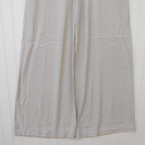NOR Denmark Wide Leg Pants Size 2 Tan Button Front Viscose Lagenlook Sailor - Picture 5 of 10