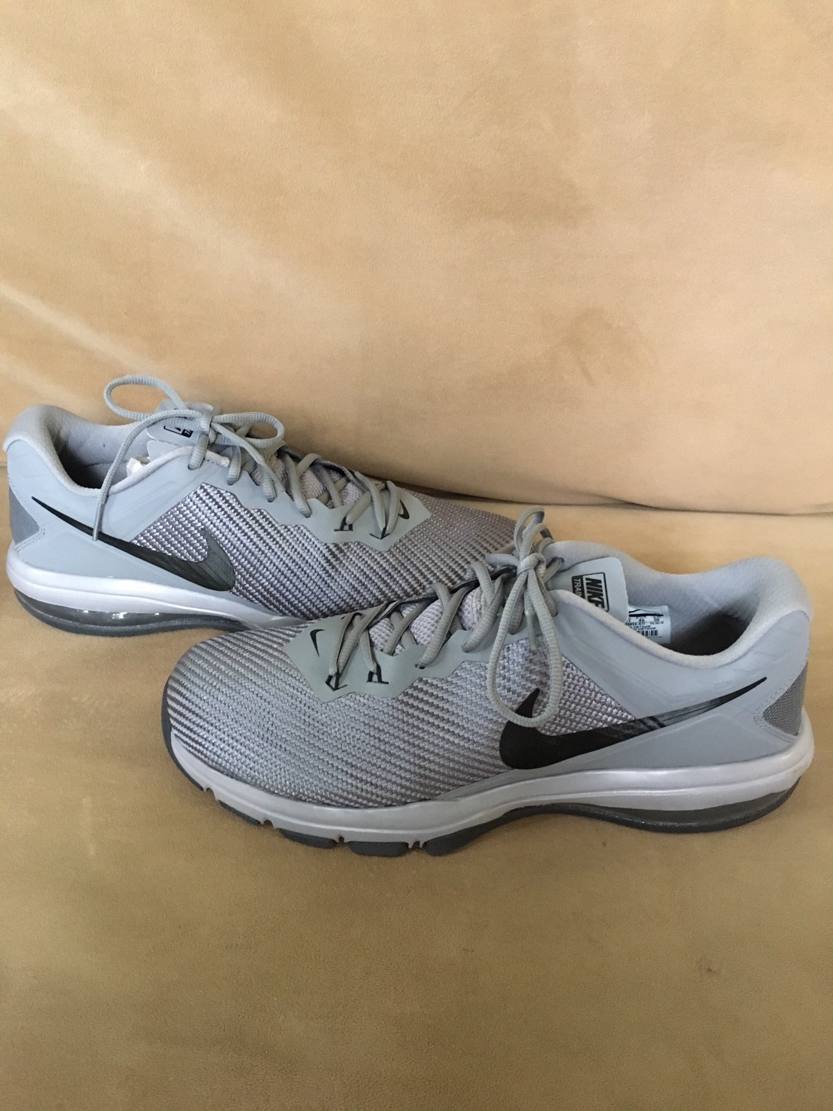 Nike Air Max Full Ride TR 1.5 Mens 869633-011 Cool Grey Training Shoes Comfortable Nike Air Max Full Ride TR 1.5 Mens 869633-011 Cool Grey Training Shoes Comfortable
