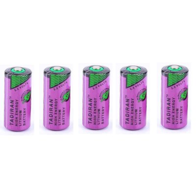 (5 Pack) TL-5955 2/3AA 3.6V Battery for Tadiran TL-4955 3.6V SL-761 ER14335 PLC