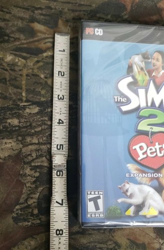 The 2006 EA Sims 2 Pets Expansion Pack PC Cd-Rom NEW Sealed CT - Picture 2 of 3