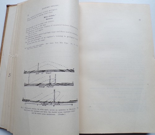1911 MANUSCRIPT GEOLOGY BOOK Stanford University Handwritten Geological Notes - Picture 6 of 24