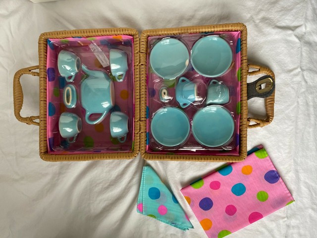 alex toys tea set basket