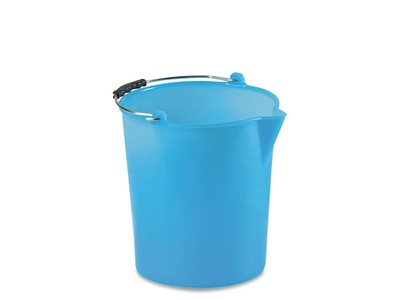 Bucket Polythene Stef With Edge 202.9oz Azure Stefanplast