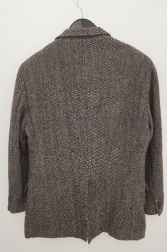 Men Harris Tweed Blazer 90's Hastings Jacket Scottish Wool EU50 UK