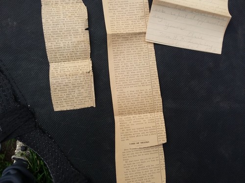 2 VNTG 1930s? Newspaper Clippings Allen P Bliss Civil War Vet History Americana - Picture 4 of 5
